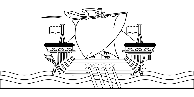 Wikingerschiff Wikingerschiff Zeichnung