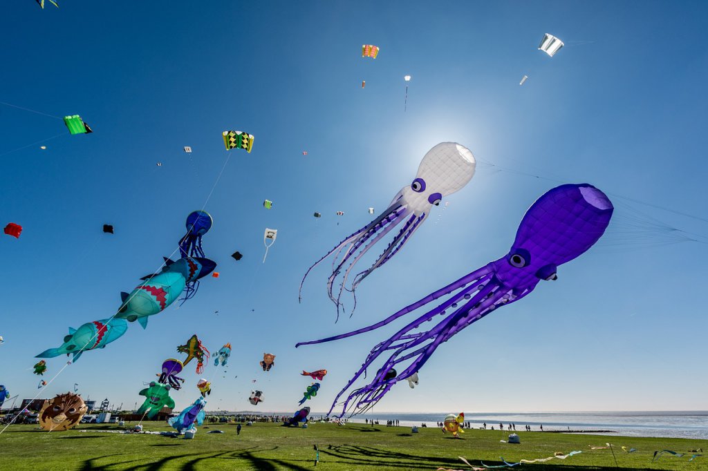 Drachenfest in Norddeich